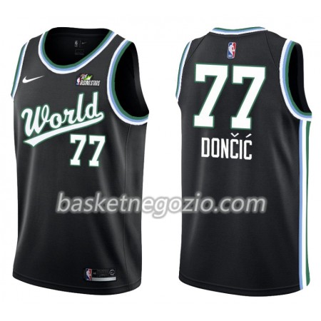 Canotte Uomo Dallas Mavericks Luka Doncic 77 Nike 2019 Rising Star Swingman